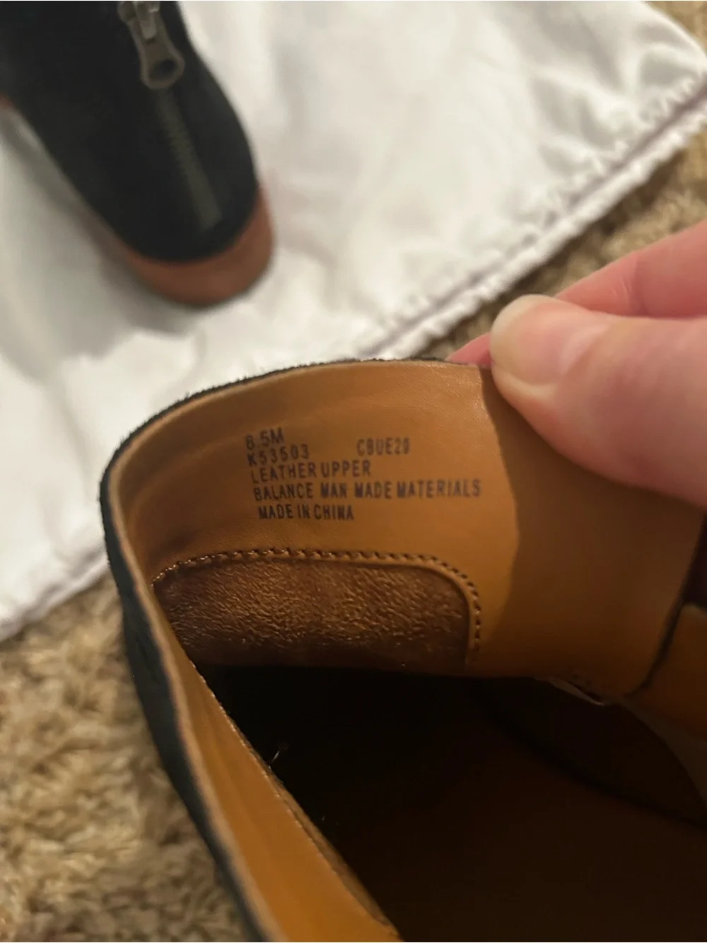 Kork-Ease Black Suede Chukka Boots with Brown Sole
